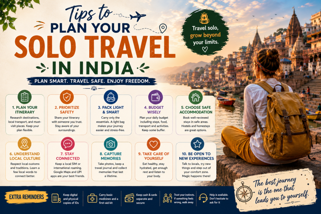 Tips to Plan Your Solo Travel in India 