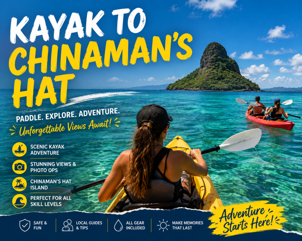 Kayak to Chinaman’s Hat