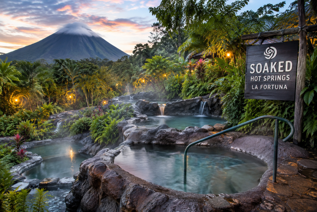 1. Soaked Hot Springs of La Fortuna
