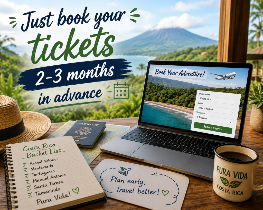 Just book your tickets 2-3 months in advance