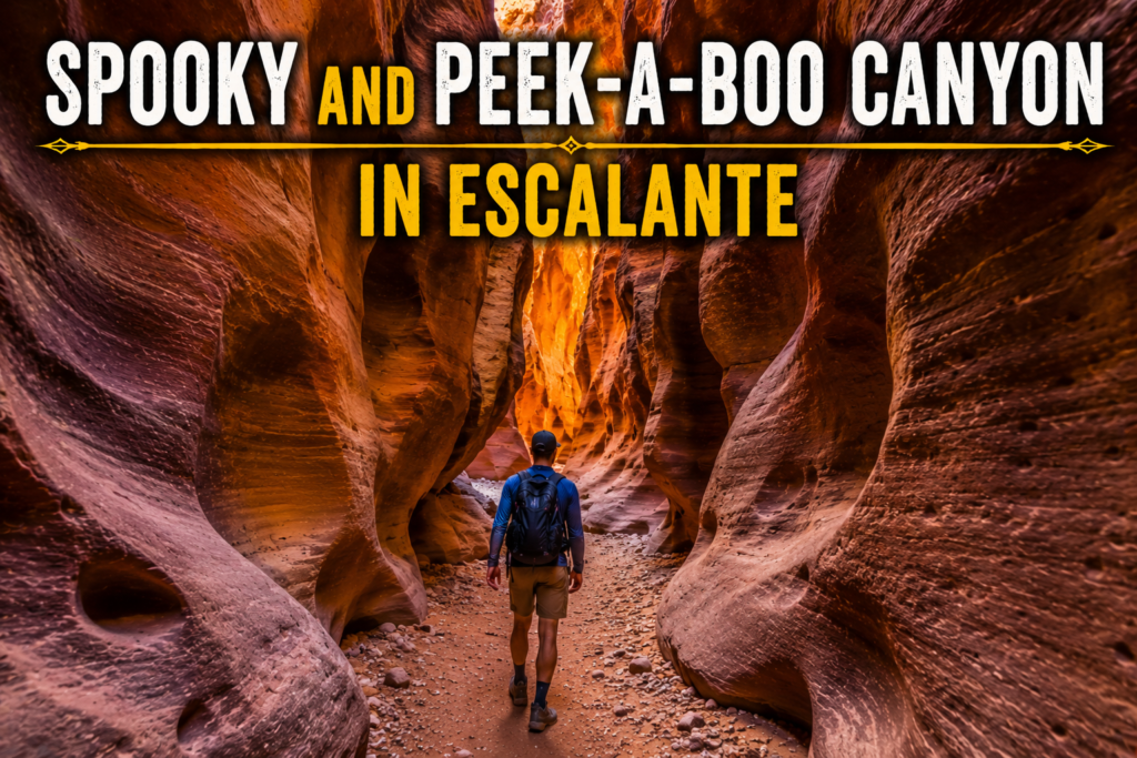 Spooky and Peek-a-Boo Canyon in Escalante