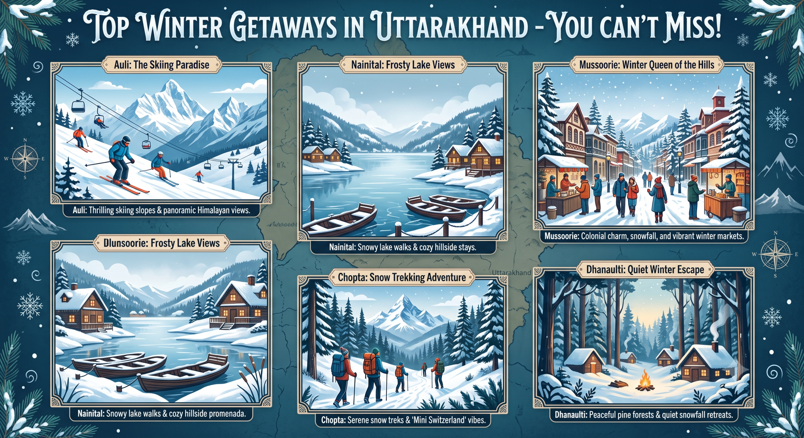 Top Winter Getaways in Uttarakhand You Can't-Miss