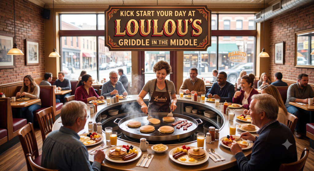 Kick Start Your Day at Loulou’s Griddle in the Middle