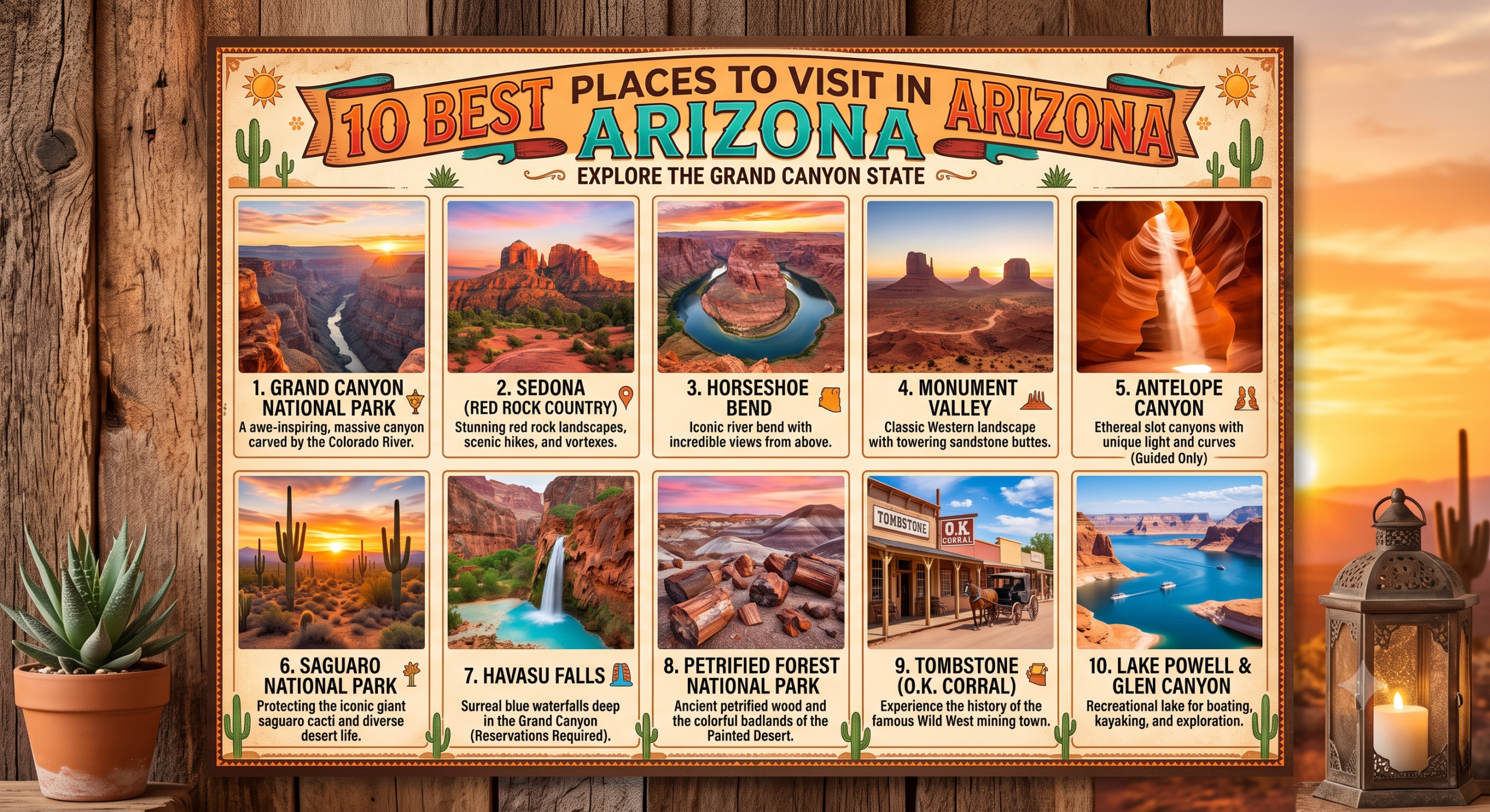 10 Best Places to Visit in Arizona