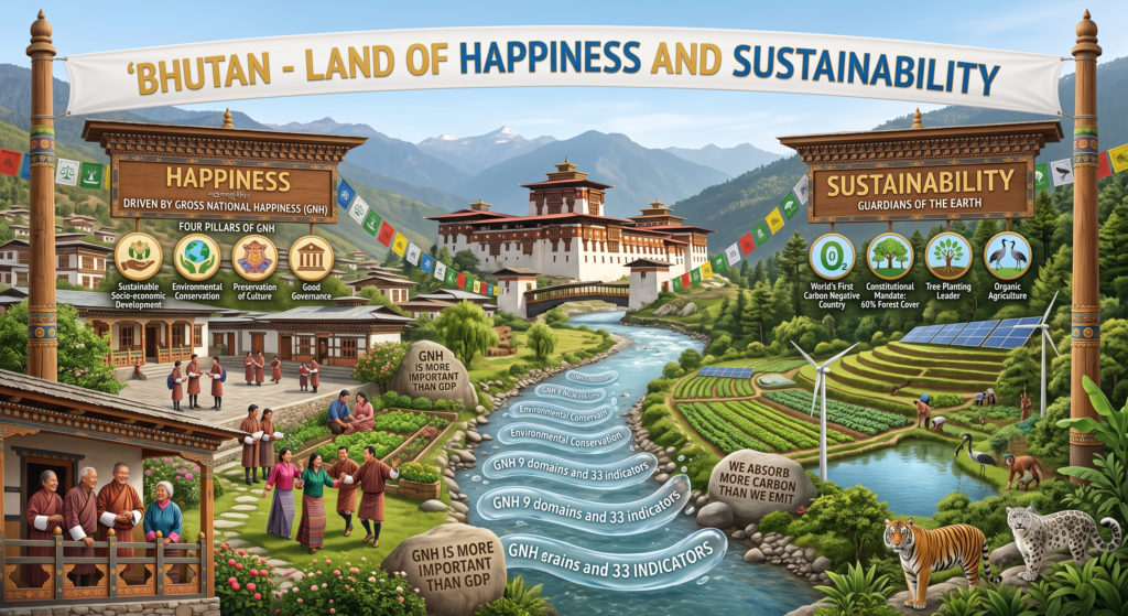 Bhutan- Land of Happiness and Sustainability