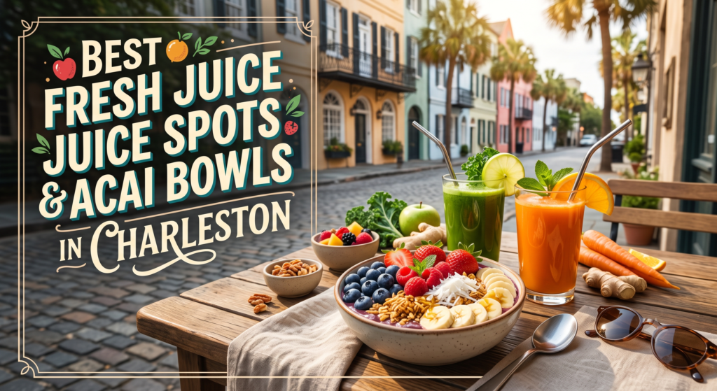 Fresh Juice Spots & Acai Bowls in Charleston