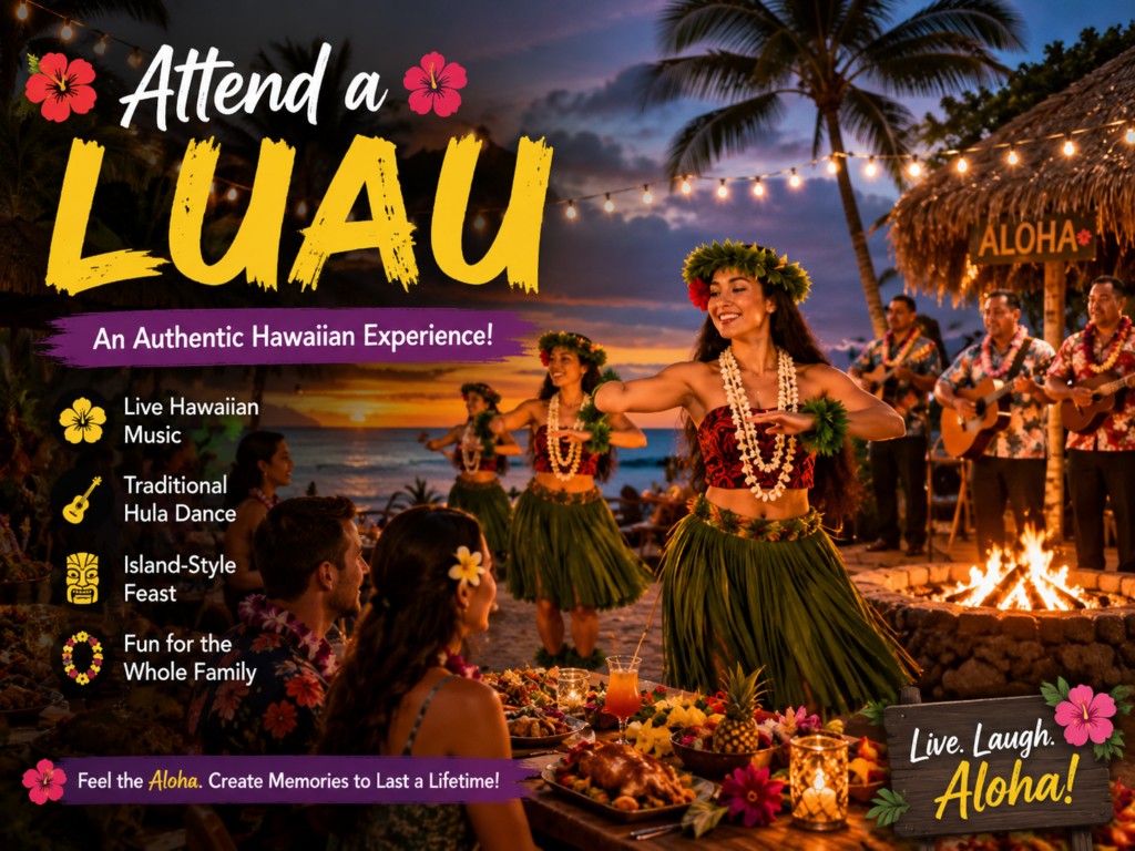 Attend a Luau
